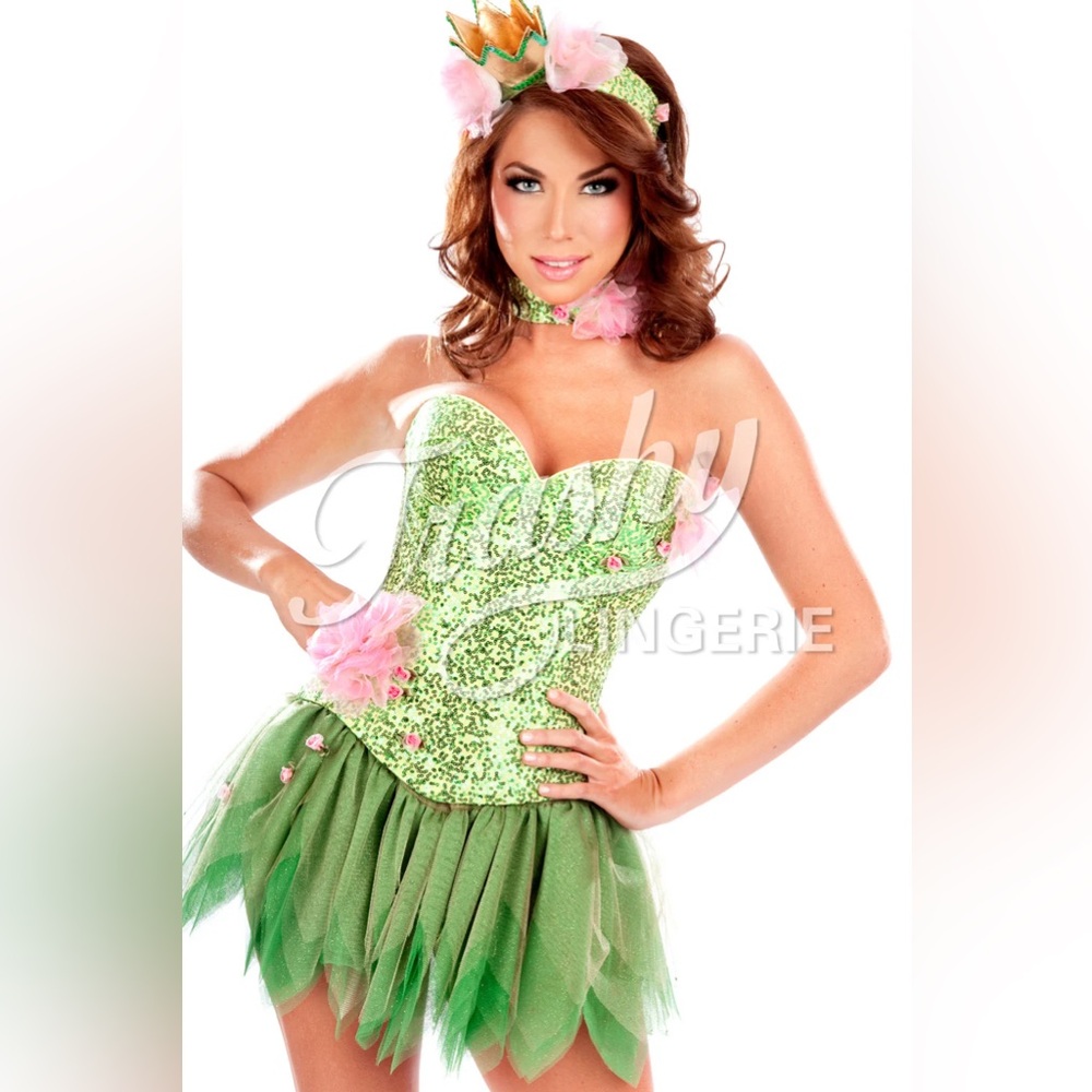 Frog Princess Costume by Trashy.com, Size Medium